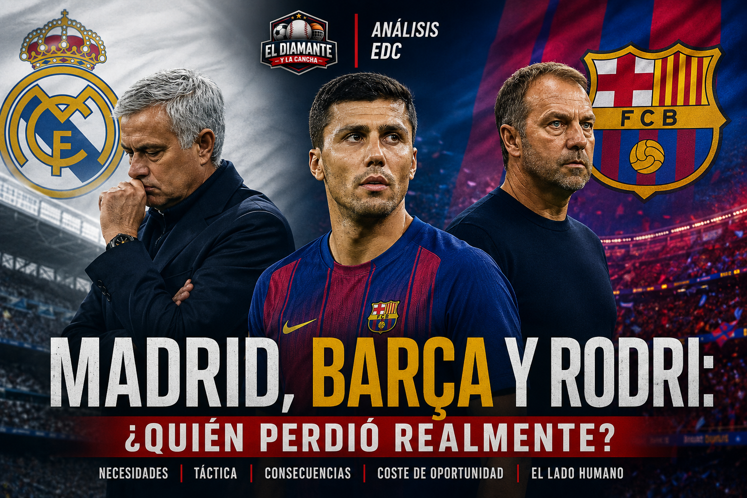 Madrid, Barça y Rodri: análisis del fichaje de Rodri por el Barcelona y su impacto en el Real Madrid