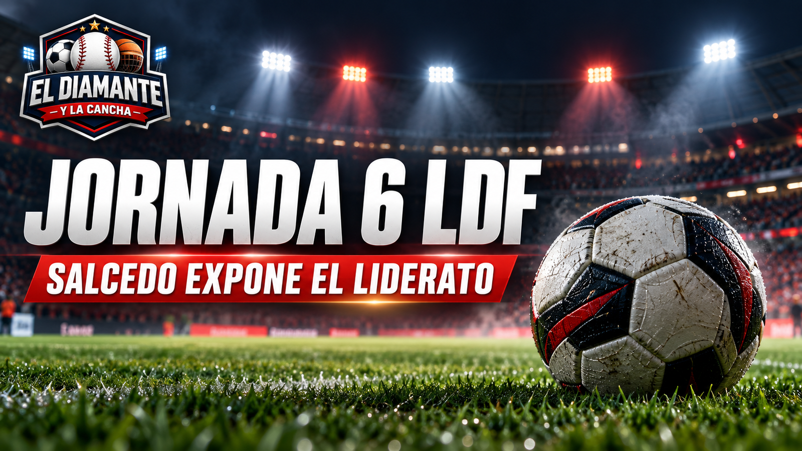Salcedo FC expone el liderato del Torneo Apertura 2026-2027.